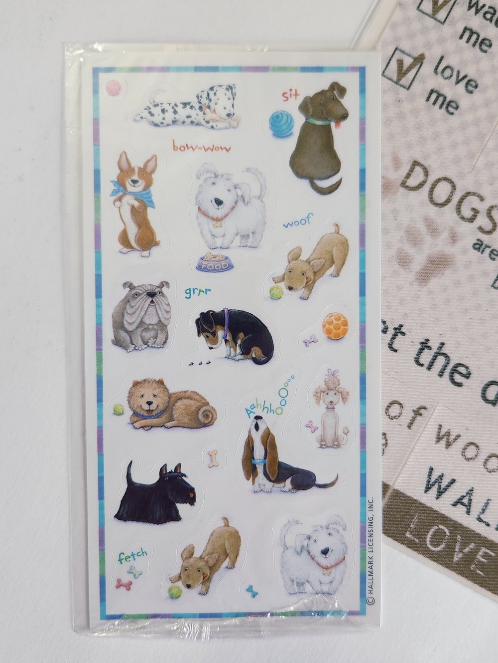 NWT Dogs Scrapbooking Sticker Lot - Picture 5 of 5